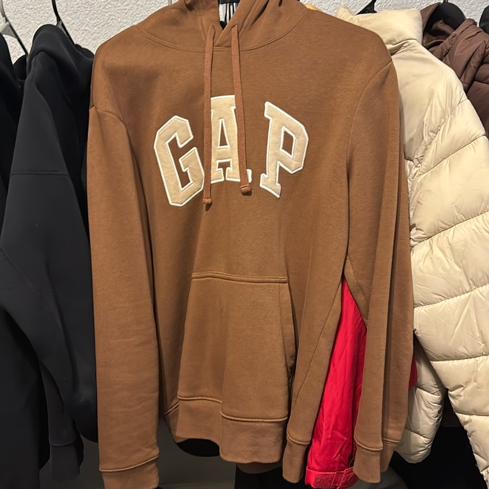 Brown Gap Hoodie